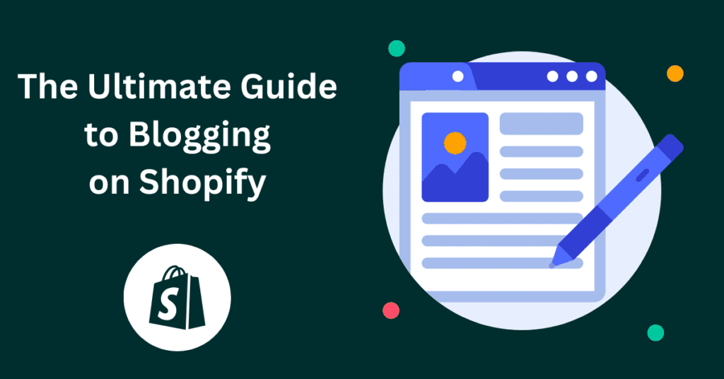 blogging on shopify