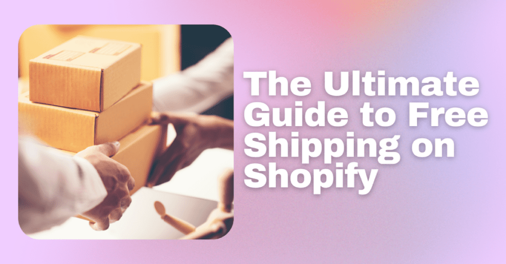 free shipping on shopify