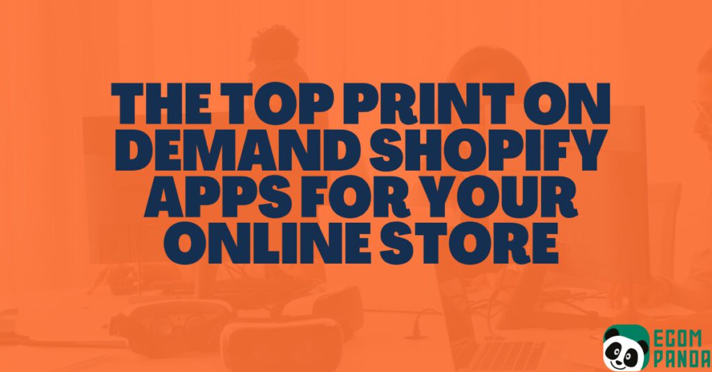 print on demand shopify app