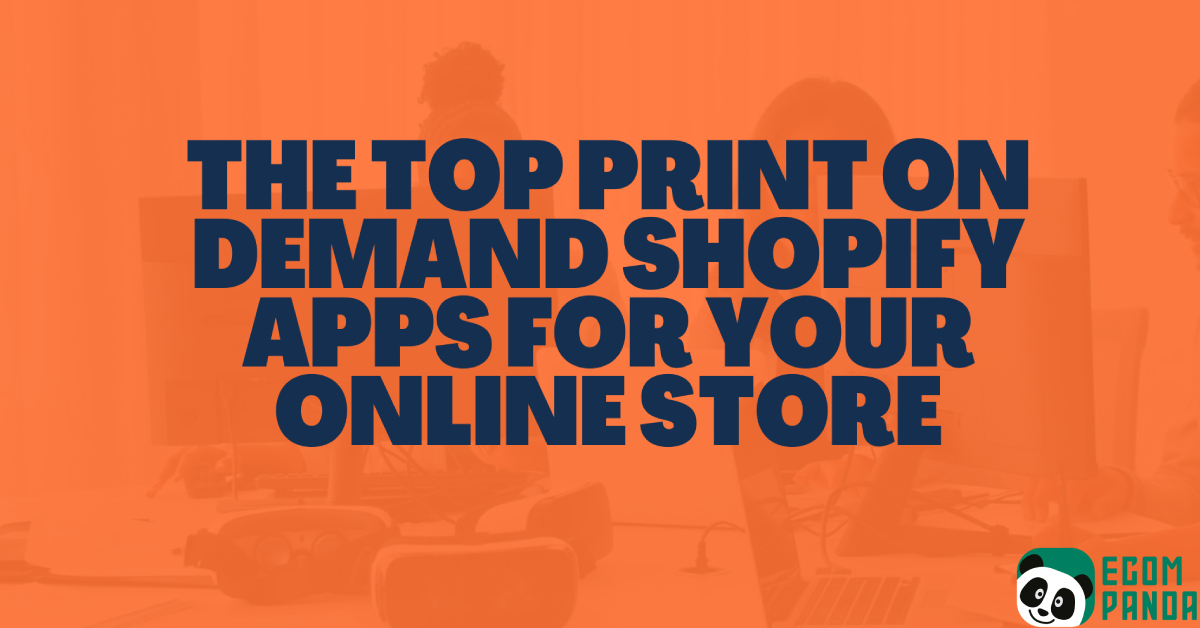 print on demand shopify app