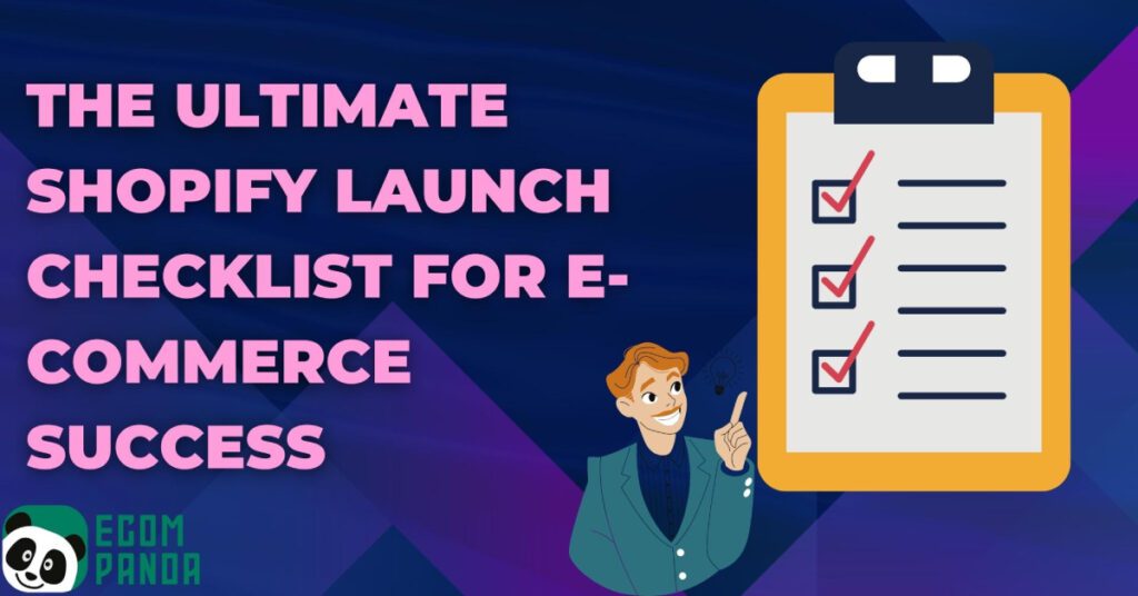 shopify launch checklist