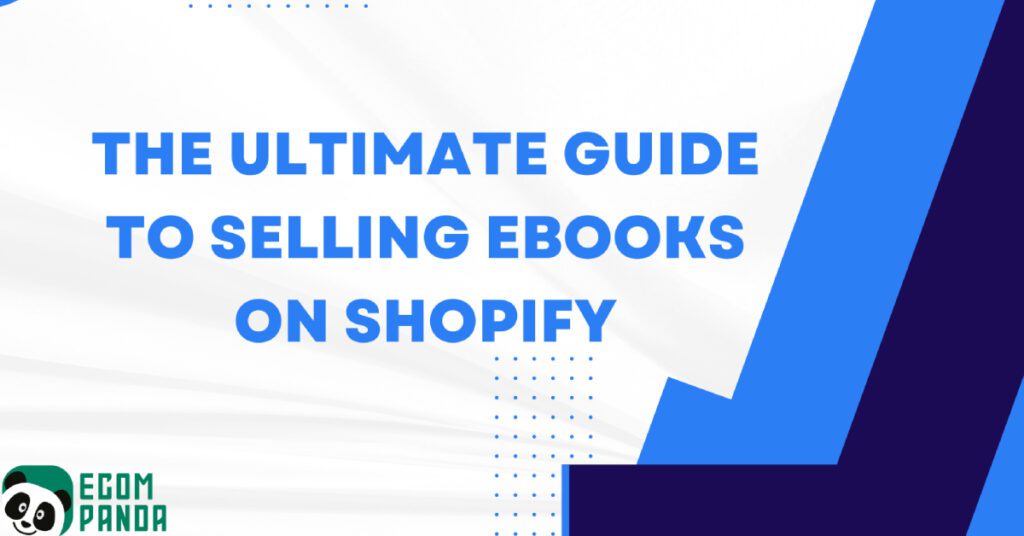 how to sell ebooks on shopify