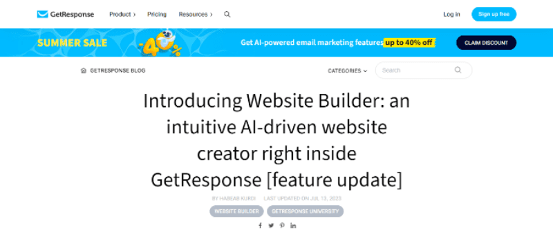 AI Website Builders