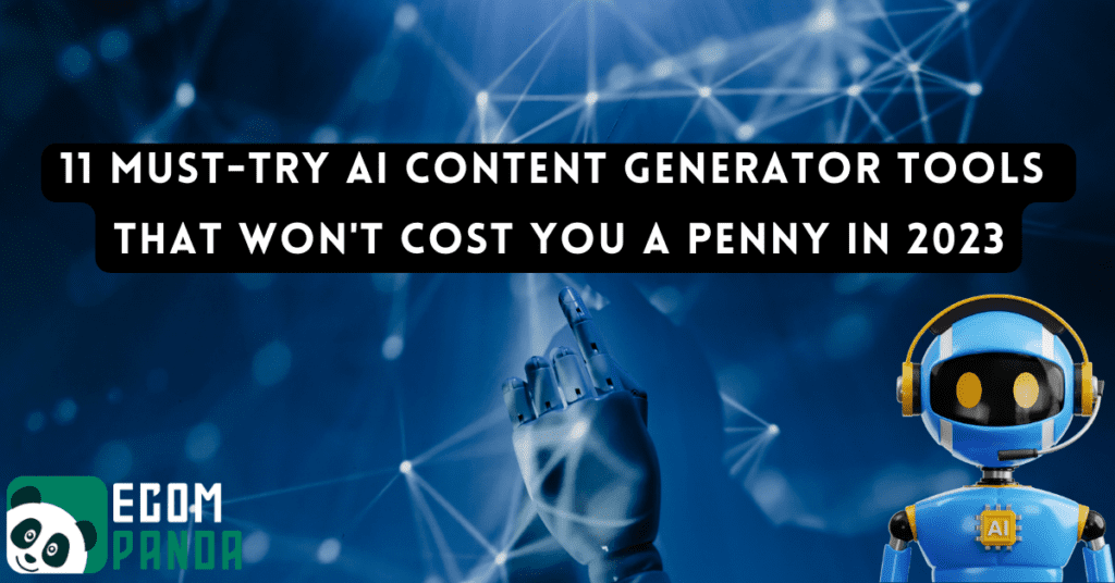 Best Free AI Content Generator