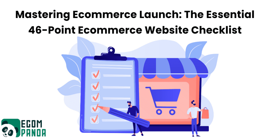 ecommerce website checklist